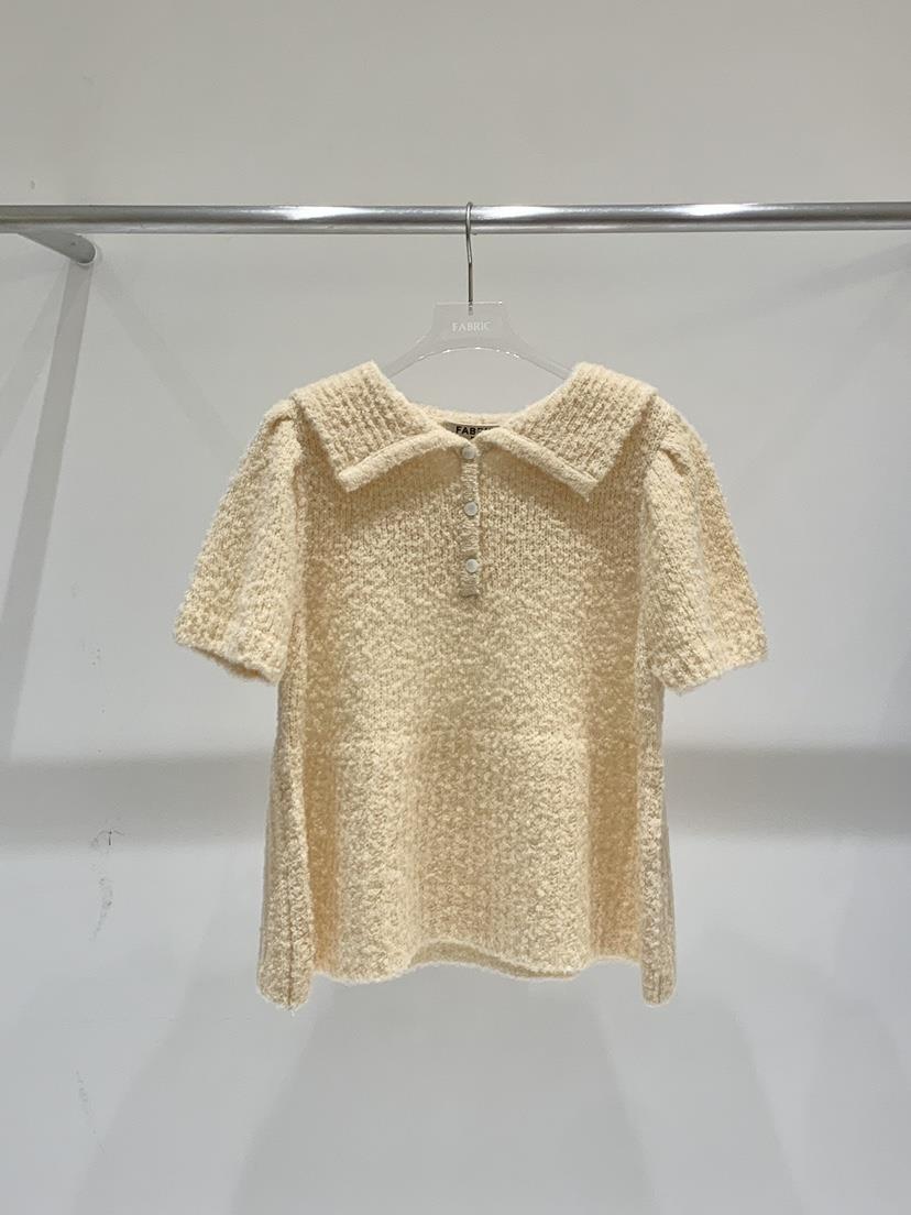 FABRIC韓國代購㊣女裝新款時尚25秋冬休閑熱賣推薦職業針織衫FABRIC針織衫