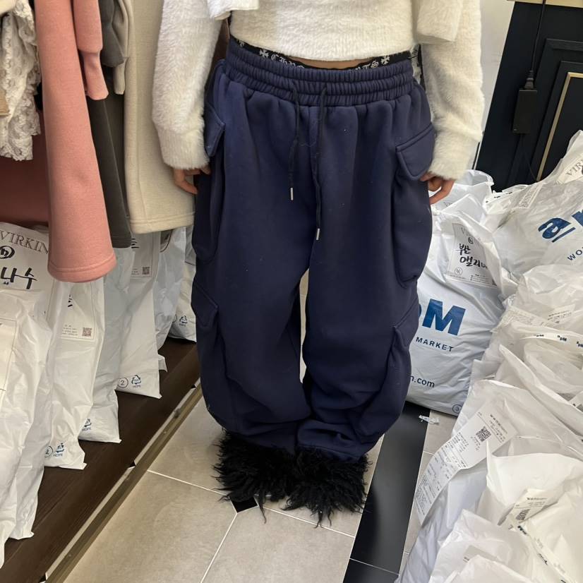 VIRKIN東大門㊣直郵女裝新品推薦時尚25秋冬職業休閑褲加絨VIRKIN休閑褲