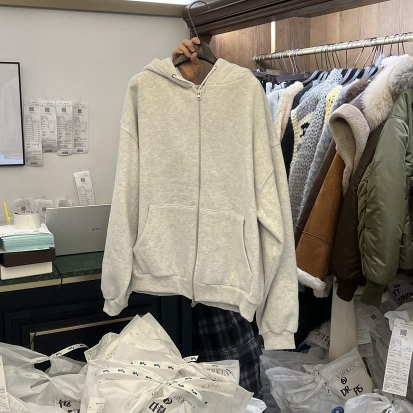 VIRKIN東大門㊣實拍女裝新款25秋冬時尚人氣職業真品衛衣加絨VIRKIN衛衣