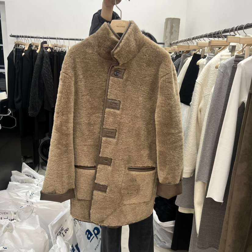 RECOVER韓國直郵㊣女士新款時尚休閑真品人氣25秋冬中長款大衣RECOVER/MOMENT中長款大衣
