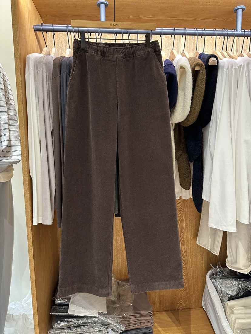 HI YANN東大門㊣直郵女裝新款人氣休閑熱賣25秋冬推薦休閑褲HI YANN休閑褲