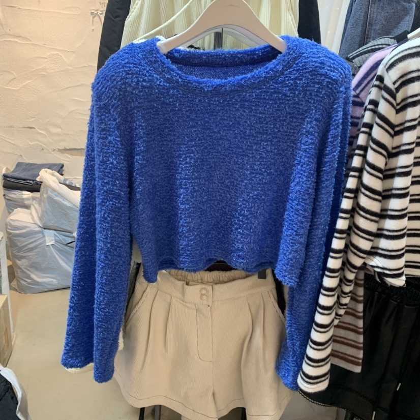 OZ韓國直郵㊣女裝新品休閑推薦熱賣人氣25秋冬時尚職業針織衫OZ.ounce針織衫