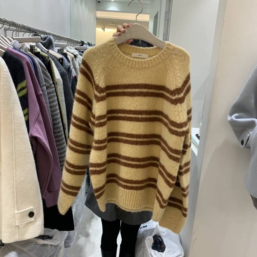 ASOME東大門㊣實拍女士新品職業推薦25秋冬熱賣休閑毛衣羊駝A.SOME毛衣