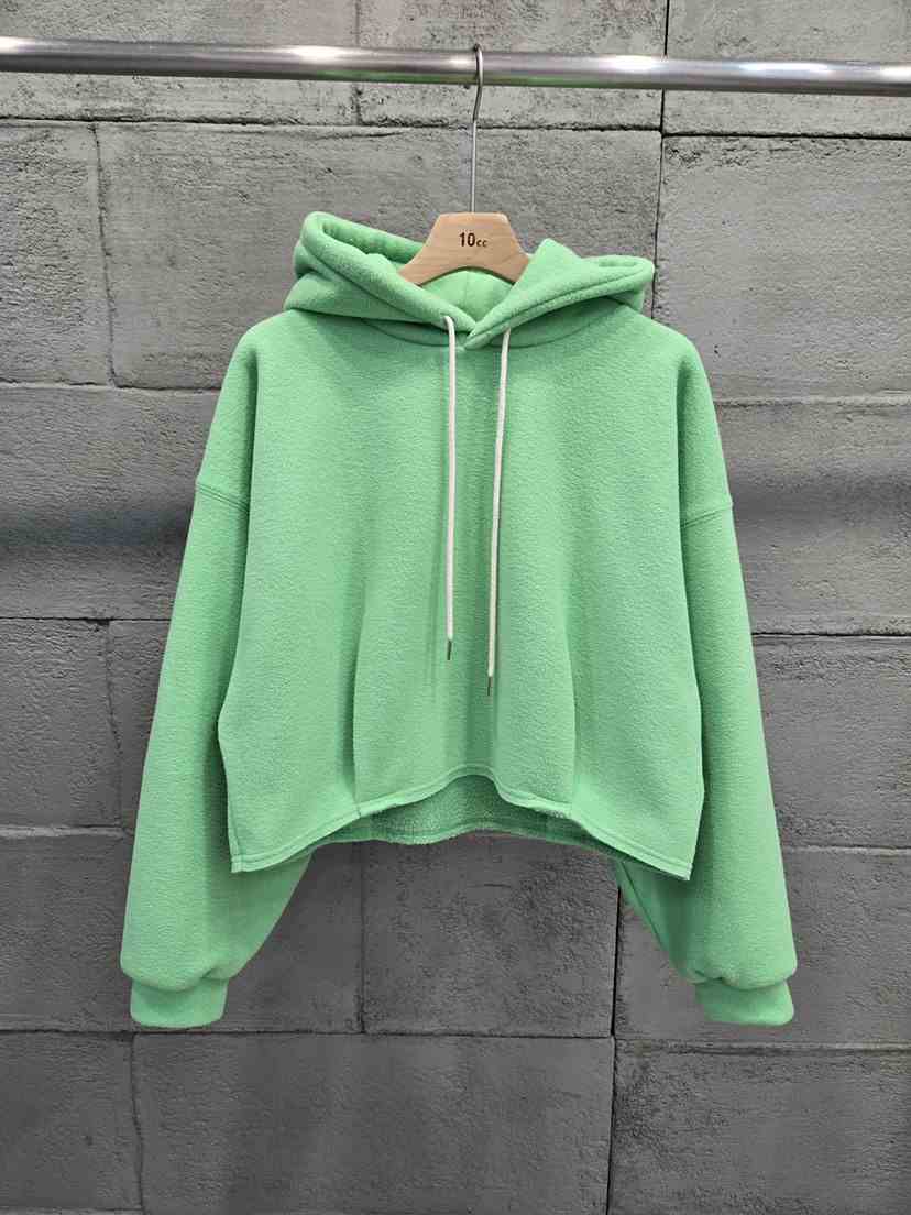 10CC東大門㊣實拍女裝新款25秋冬真品推薦熱賣休閑衛衣抓絨10CC衛衣