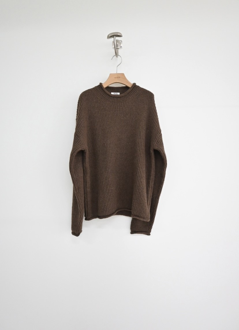 NYLON韓國直郵㊣女士新款熱賣25秋冬真品推薦職業休閑針織衫NYLON針織衫