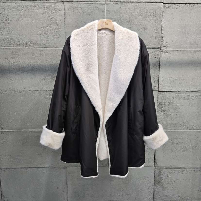 10CC東大門㊣直郵女士新品25秋冬休閑職業真品夾克里外穿雙面10CC夾克