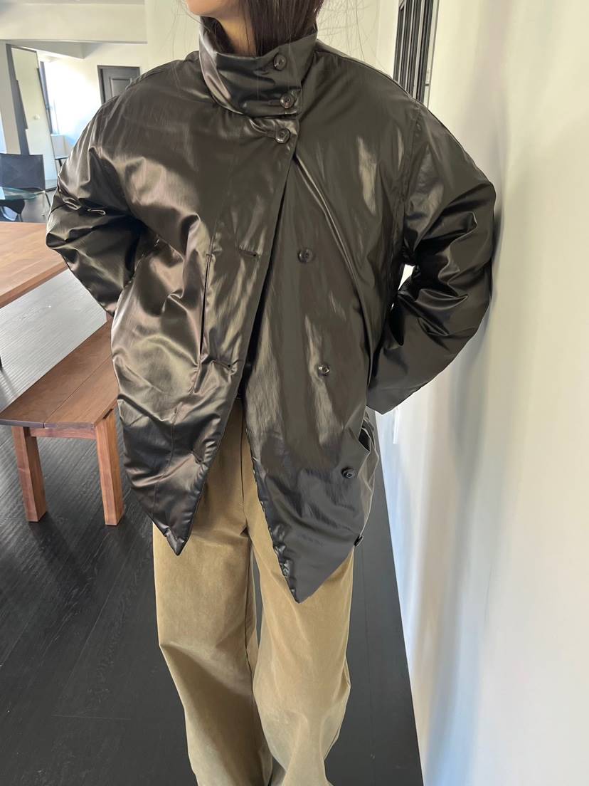 NYLON韓國代購㊣女裝新款真品時尚推薦熱賣休閑短款羽絨服毛絨NYLON短款羽絨服