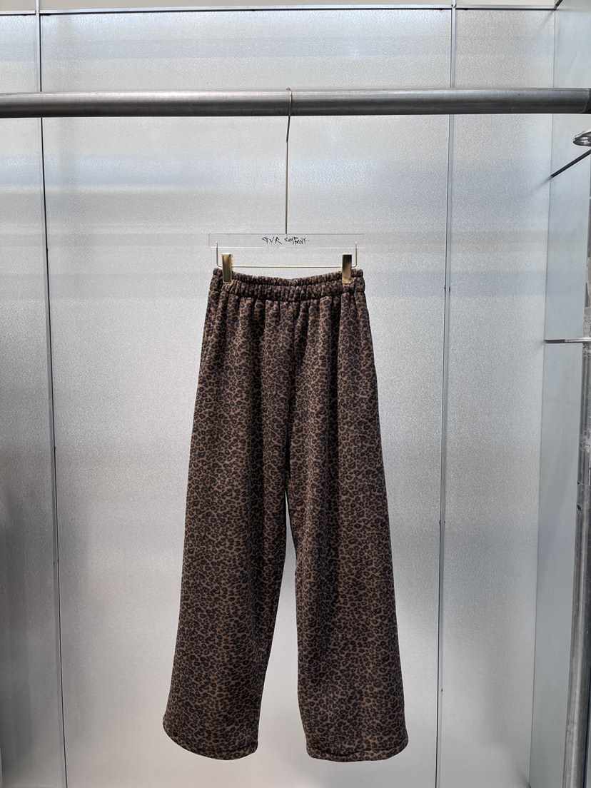 GVR COMPANY韓國直郵㊣女士新款休閑職業25秋冬休閑褲豹紋GVR-COMPANY休閑褲