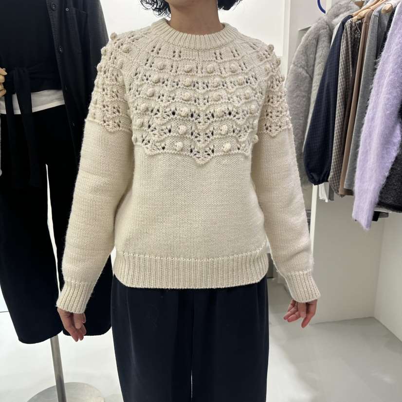 AHOY東大門㊣直郵女裝新款人氣時尚真品推薦25秋冬休閑毛衣AHOY毛衣