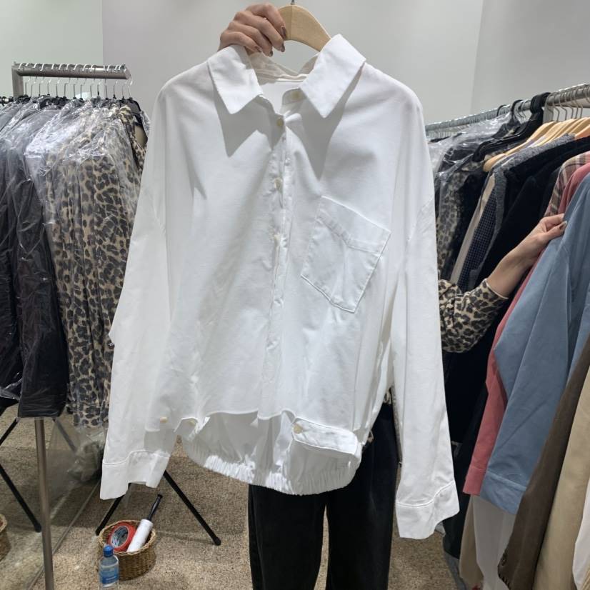 A東大門㊣代購女裝新品25秋冬職業熱賣真品襯衫蕾絲衫燈芯絨A STORE襯衫/蕾絲衫
