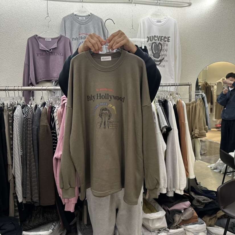 MAGOT韓國直郵㊣女裝新品推薦休閑熱賣真品職業25秋冬長袖T恤IIIΛGOT/MAGOT長袖T恤