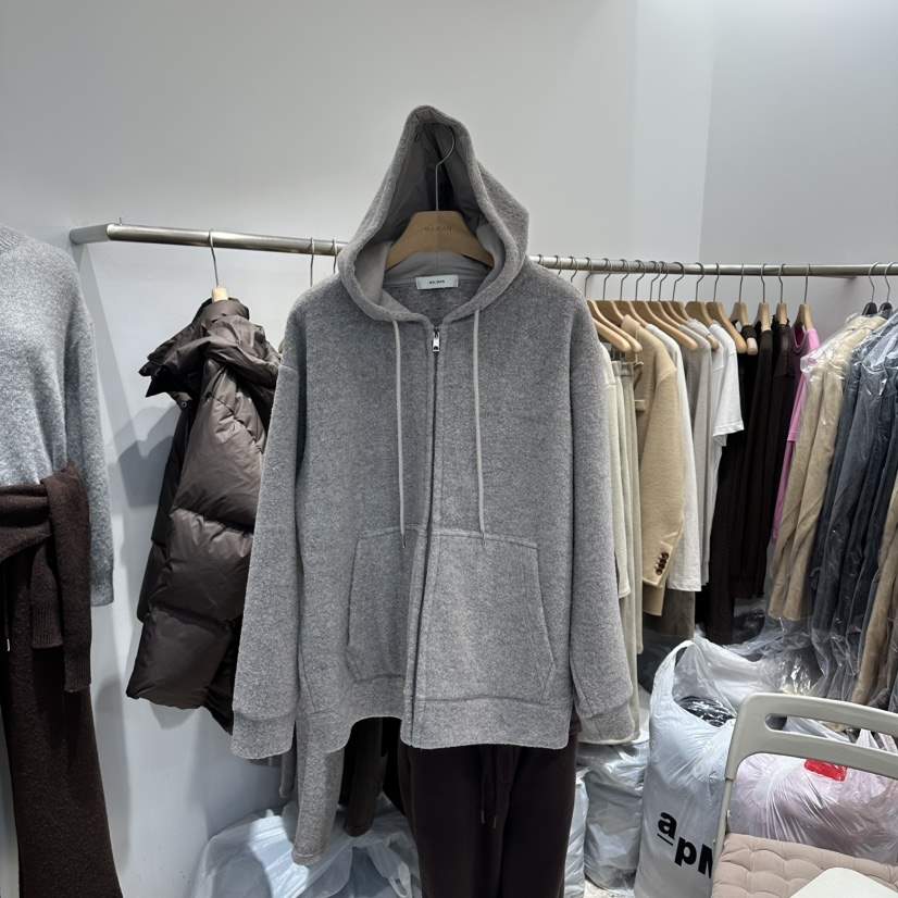 MAJDAN東大門㊣實拍女裝新款推薦人氣熱賣休閑職業衛衣拉鏈MAJDAN衛衣