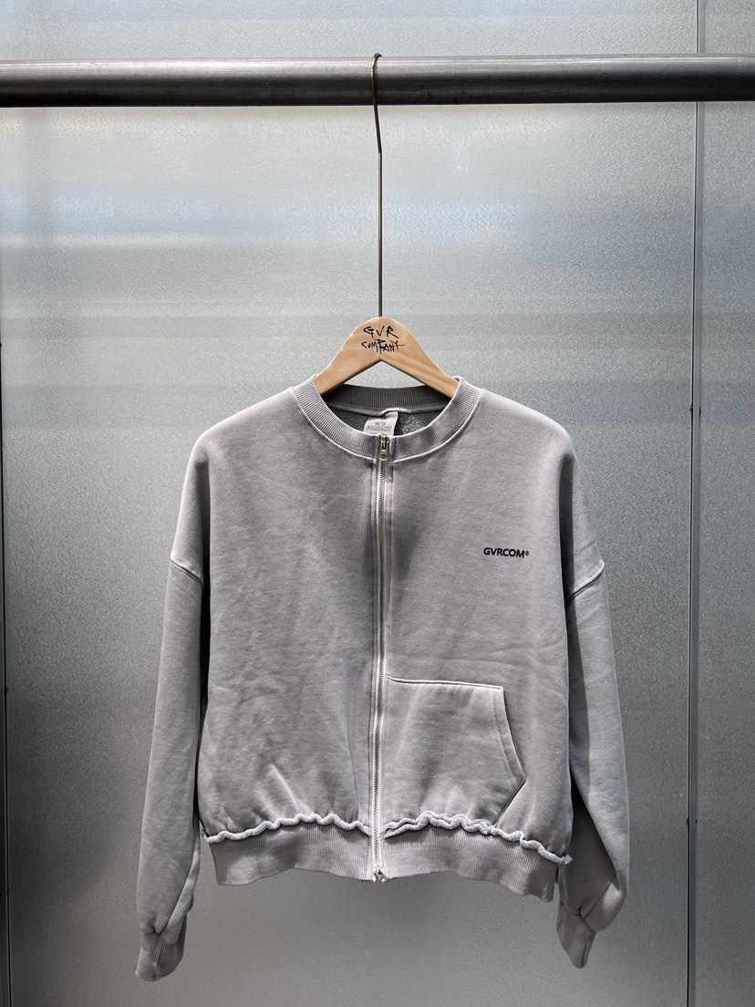 GVR COMPANY東大門㊣實拍女裝新款推薦時尚人氣休閑夾克拉鏈GVR-COMPANY夾克