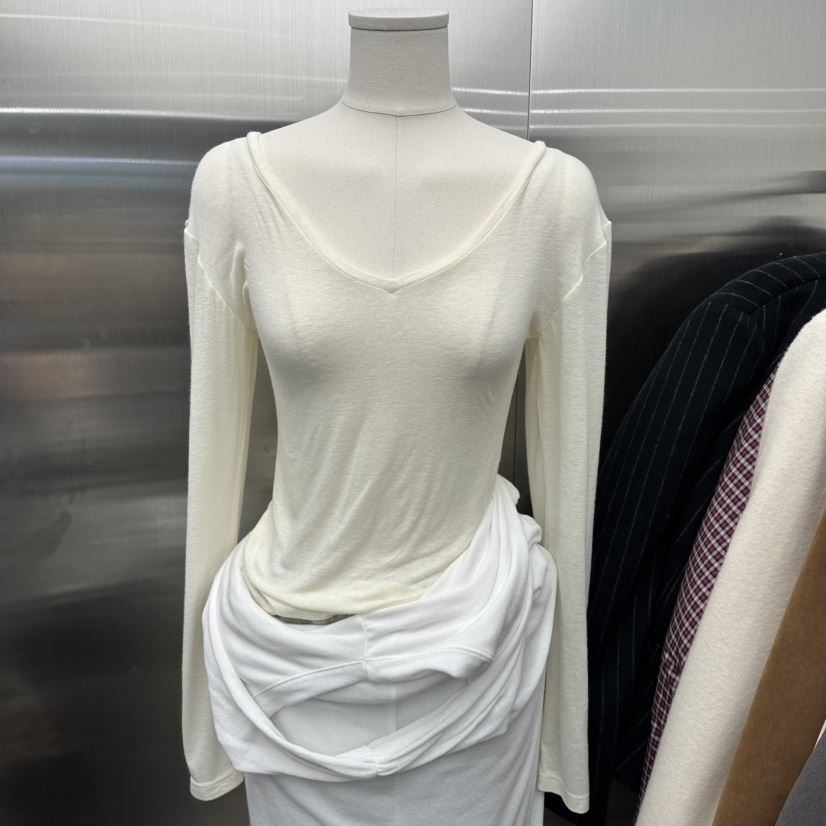 NEUTER東大門㊣代購女裝新品25秋冬真品推薦時尚職業長袖T恤NEUTER長袖T恤