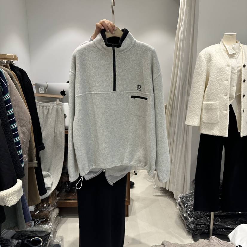 IRVINE韓國代購㊣女裝新款真品職業時尚休閑推薦25秋冬衛衣IRVINE衛衣