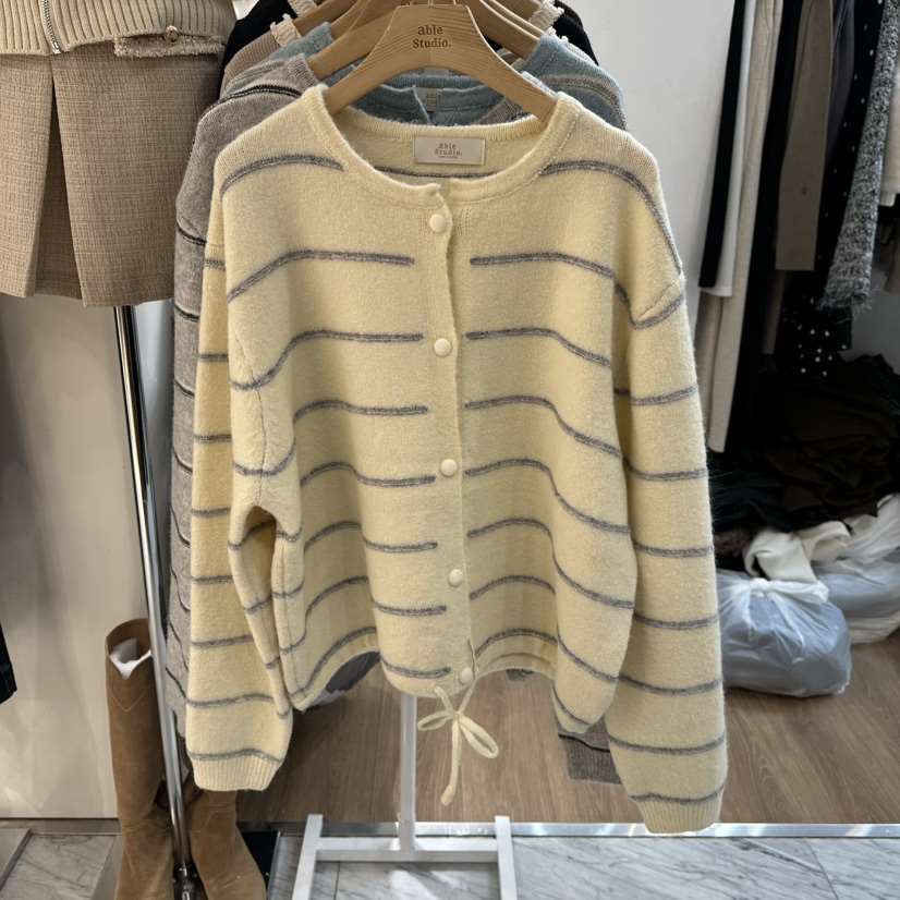 ABLESTUDIO東大門㊣直郵女士新品真品休閑推薦人氣熱賣針織衫ABLESTUDIO針織衫