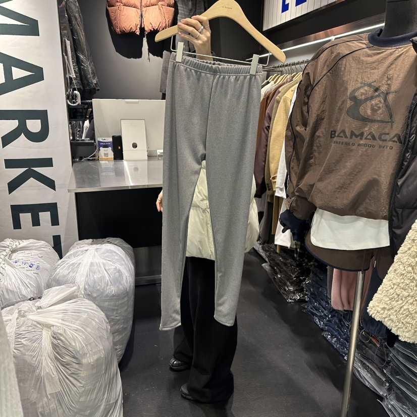 EL BOSQUE東大門㊣直郵女士新款熱賣職業打底褲鯊魚褲緊身褲EL BOSQUE打底褲/鯊魚褲