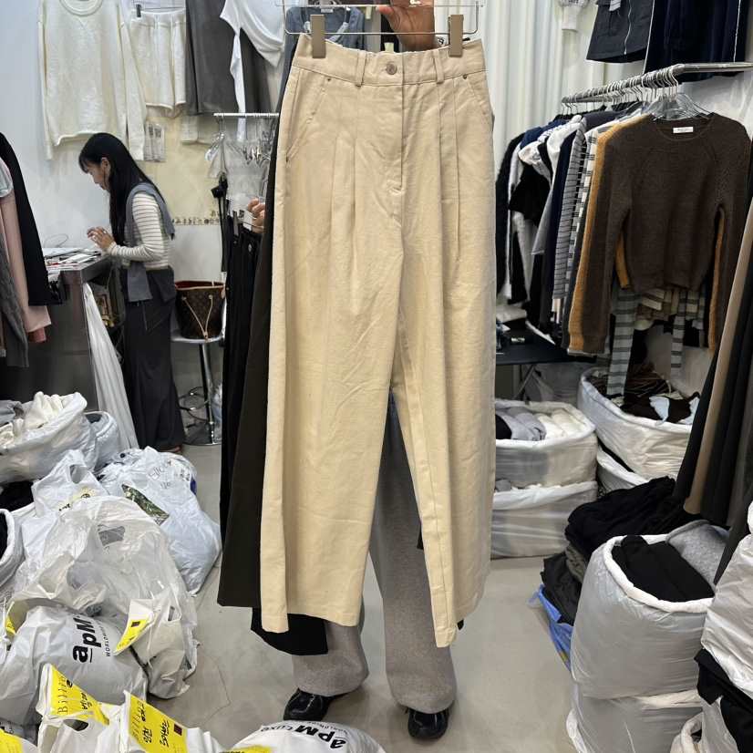 BILLION-L韓國代購㊣女士新款真品休閑推薦25秋冬休閑褲加絨BILLION-L休閑褲