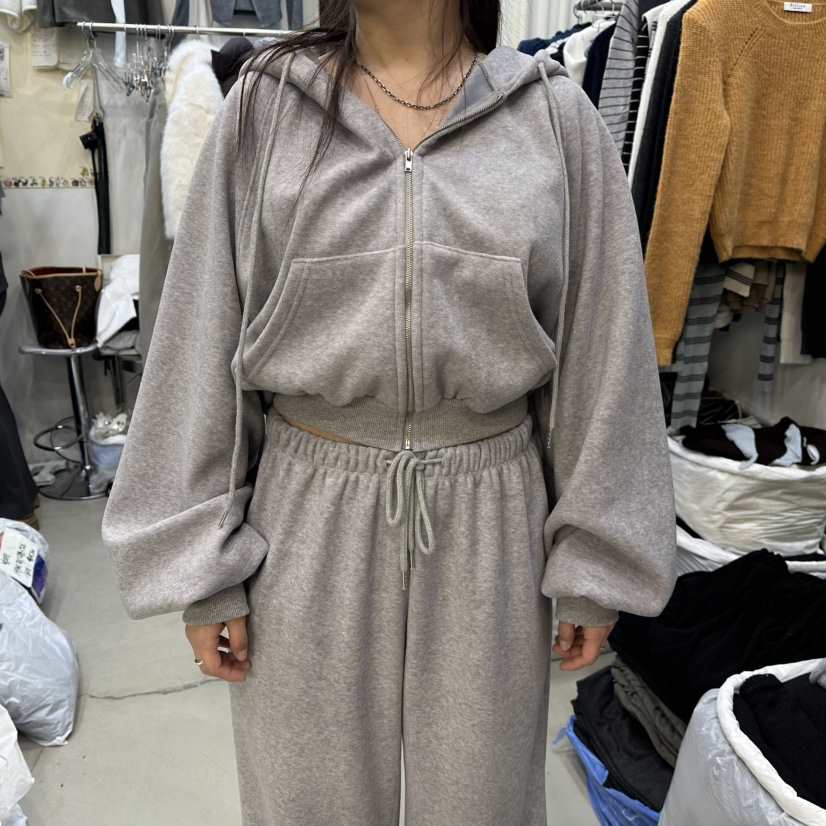 BILLION-L東大門㊣直郵女士新品職業真品衛衣連帽拉鏈衫貂皮BILLION-L衛衣