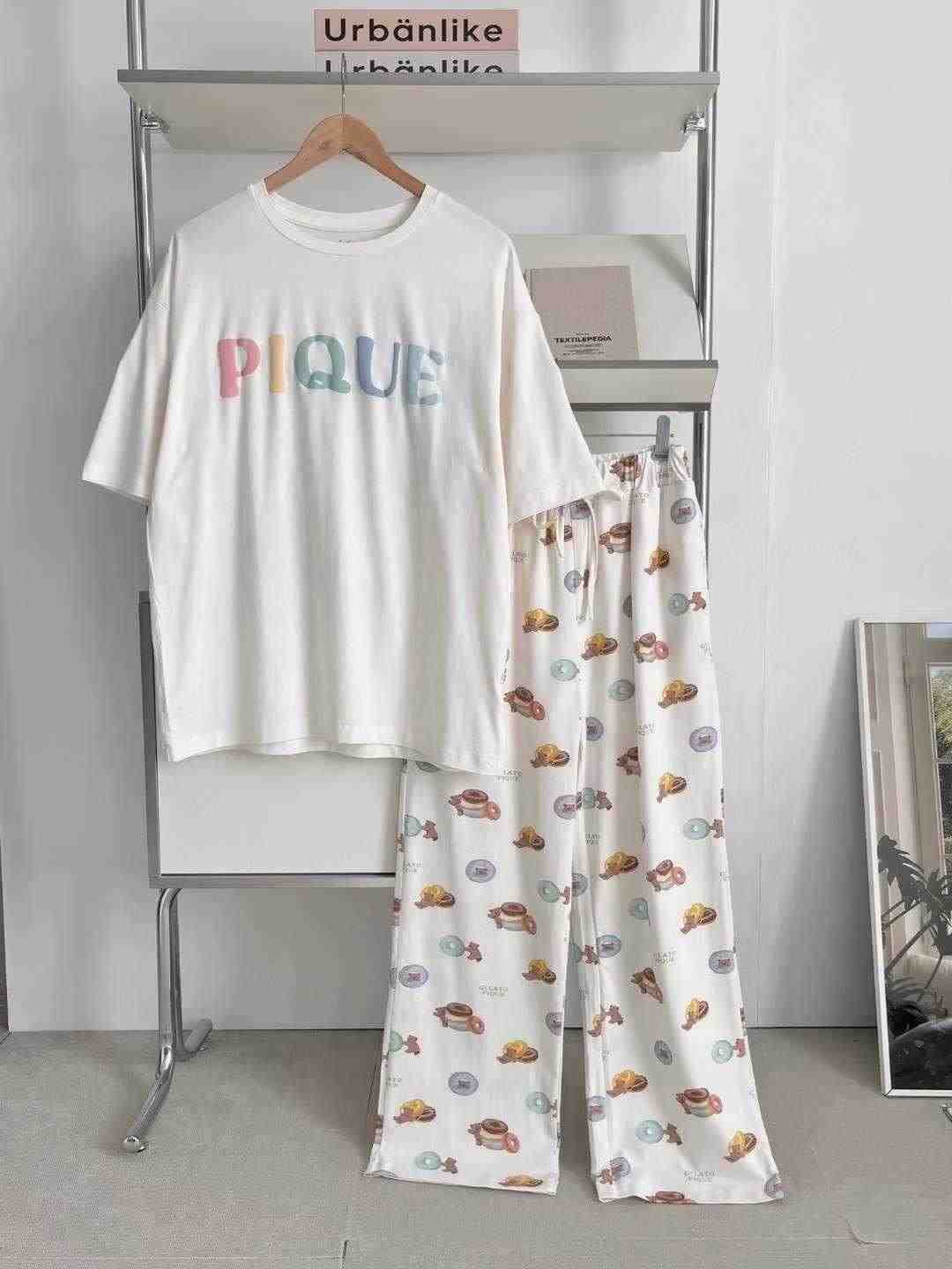 VICTORIA-P韓國直郵㊣女裝新款職業熱賣推薦人氣時尚休閑睡衣VICTORIA睡衣