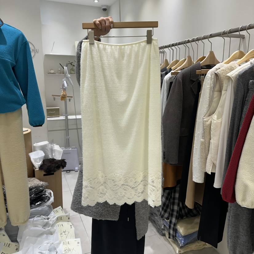 EN.U東大門㊣代購女裝新款25秋冬時尚人氣職業休閑推薦長裙EN.U長裙