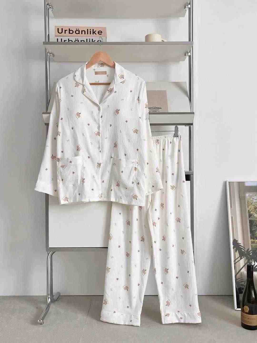 VICTORIA-P東大門㊣代購女裝新款職業真品熱賣25秋冬休閑睡衣VICTORIA睡衣