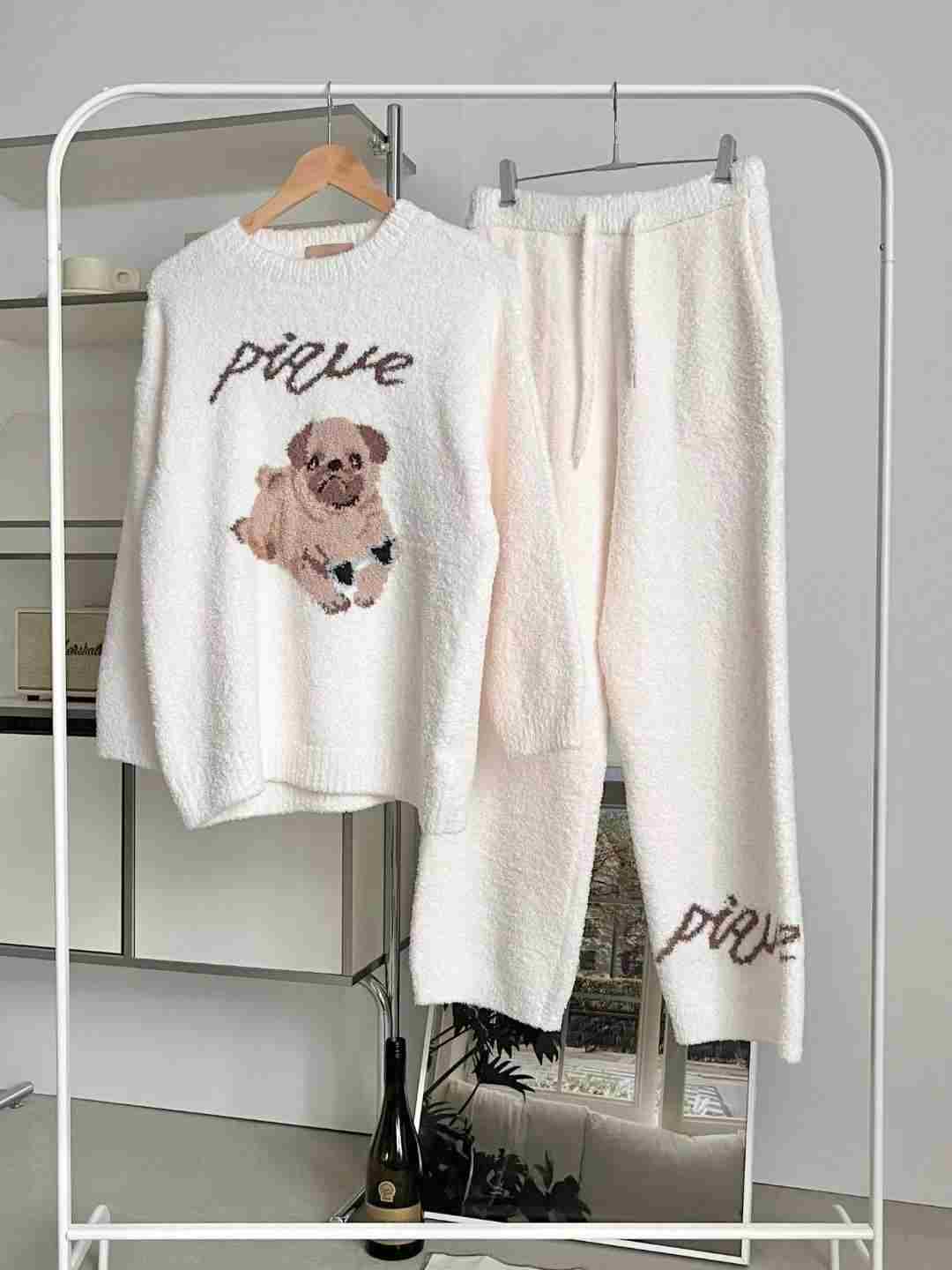 VICTORIA-P韓國代購㊣女裝新品真品休閑時尚25秋冬職業睡衣VICTORIA睡衣