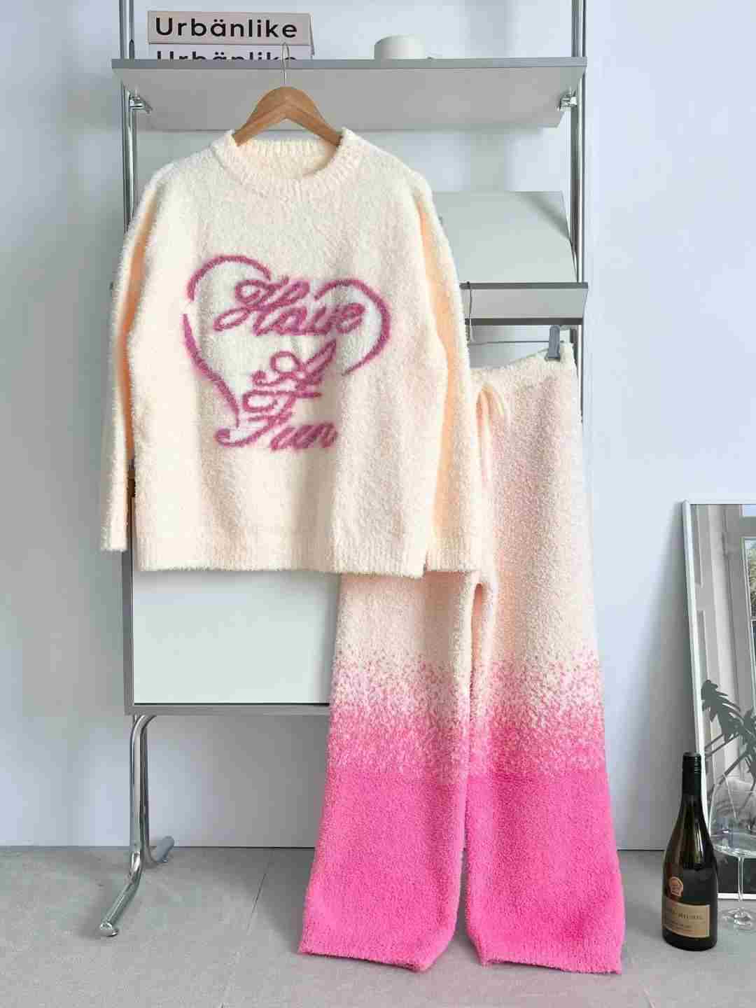 VICTORIA-P東大門㊣直郵女士新品25秋冬人氣推薦職業休閑睡衣VICTORIA睡衣