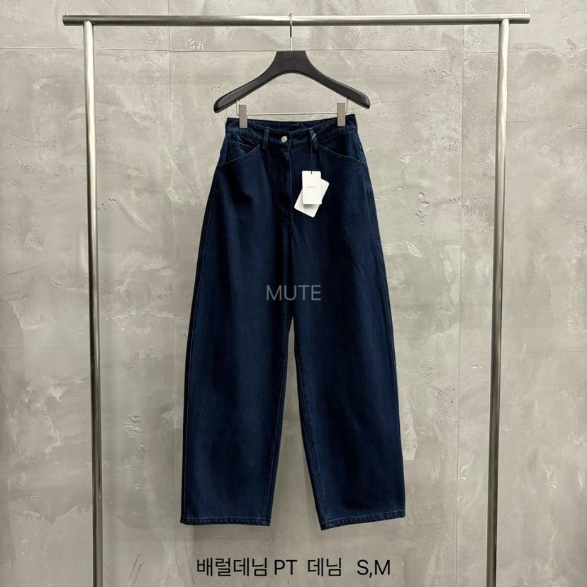 MUTE-P韓國代購㊣女裝新品人氣25秋冬熱賣時尚真品推薦牛仔褲MUTE牛仔褲