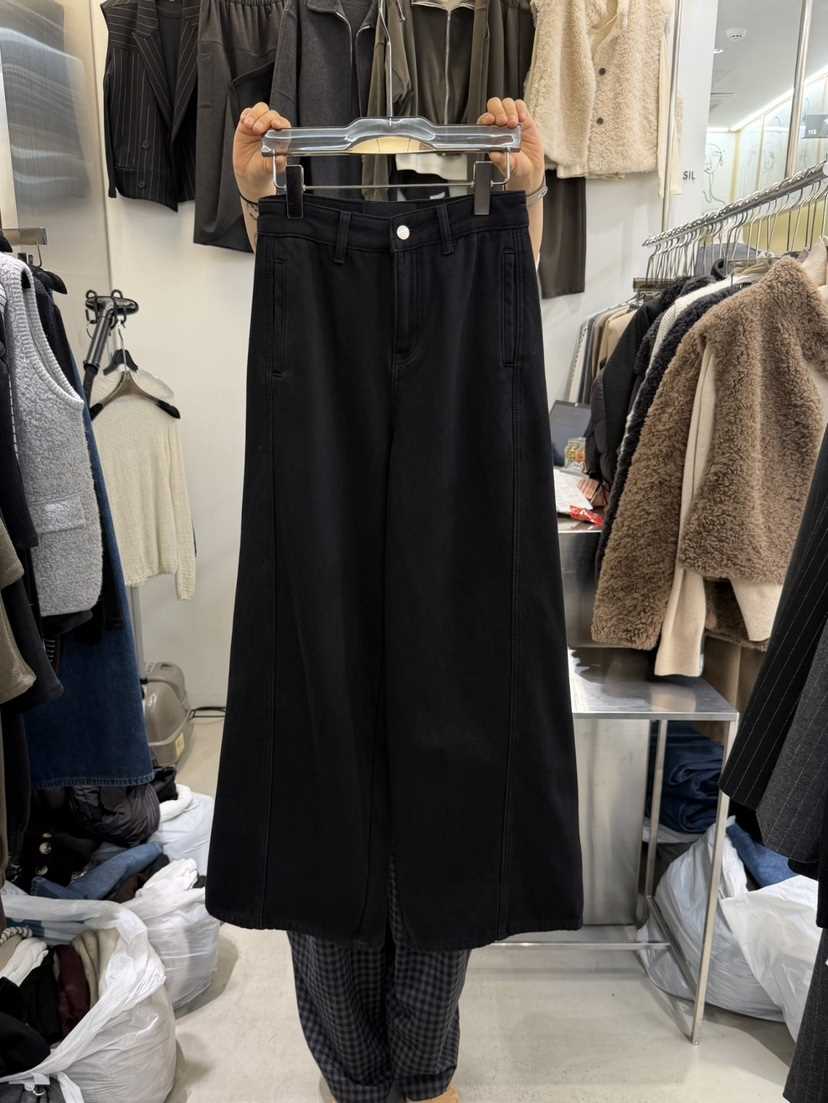 THE SIL韓國直郵㊣女裝新款熱賣推薦職業休閑人氣休閑褲加絨THE SIL/1 2ILLY休閑褲