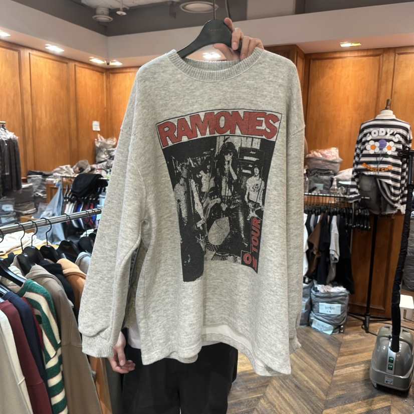 GARMENT-P東大門㊣實拍女裝新款職業25秋冬真品人氣長袖T恤GARMENT長袖T恤