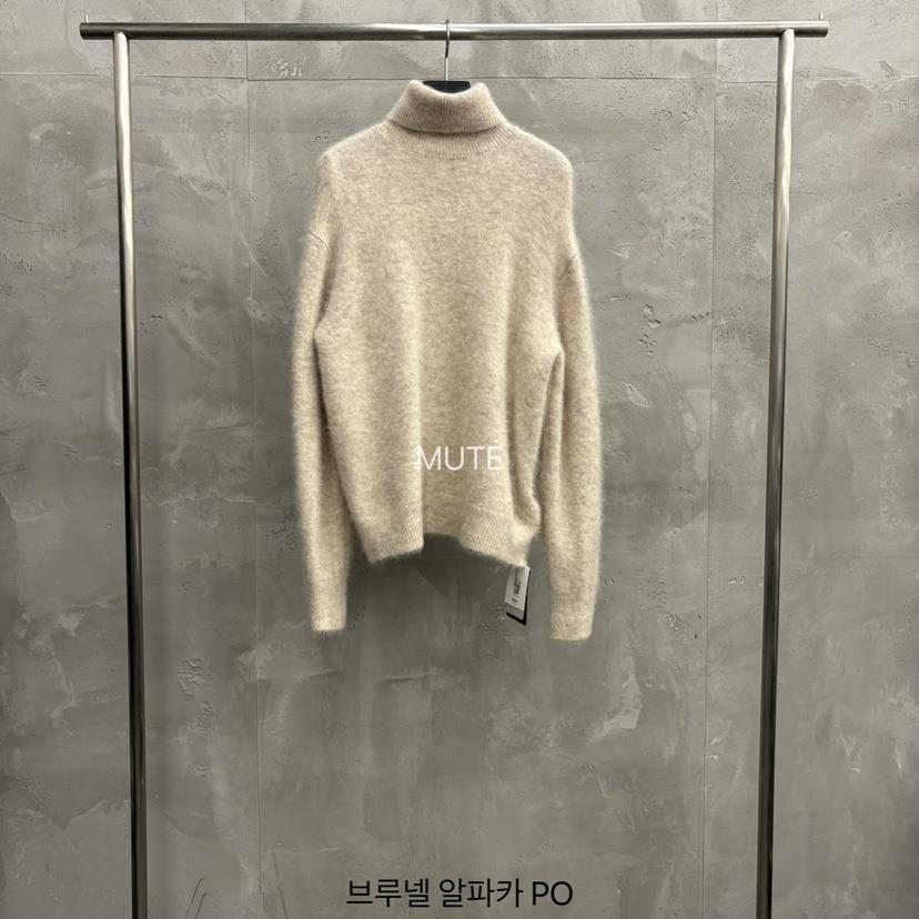 MUTE-P韓國直郵㊣女裝新款休閑熱賣職業人氣真品針織衫羊駝MUTE針織衫