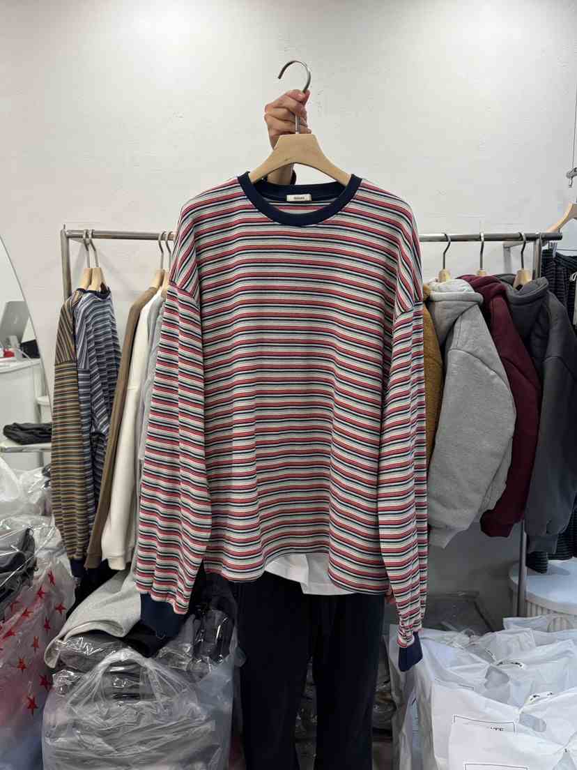 DELICATE韓國直郵㊣女士新款職業休閑熱賣推薦25秋冬長袖T恤DELICATE長袖T恤