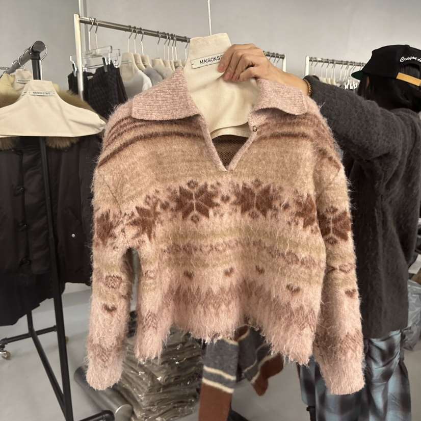 DOUBLE STANDARD/LE SMOKING/MAISONSTAFF東大門㊣實拍女裝新款25秋冬毛衣MAISONSTAFF毛衣