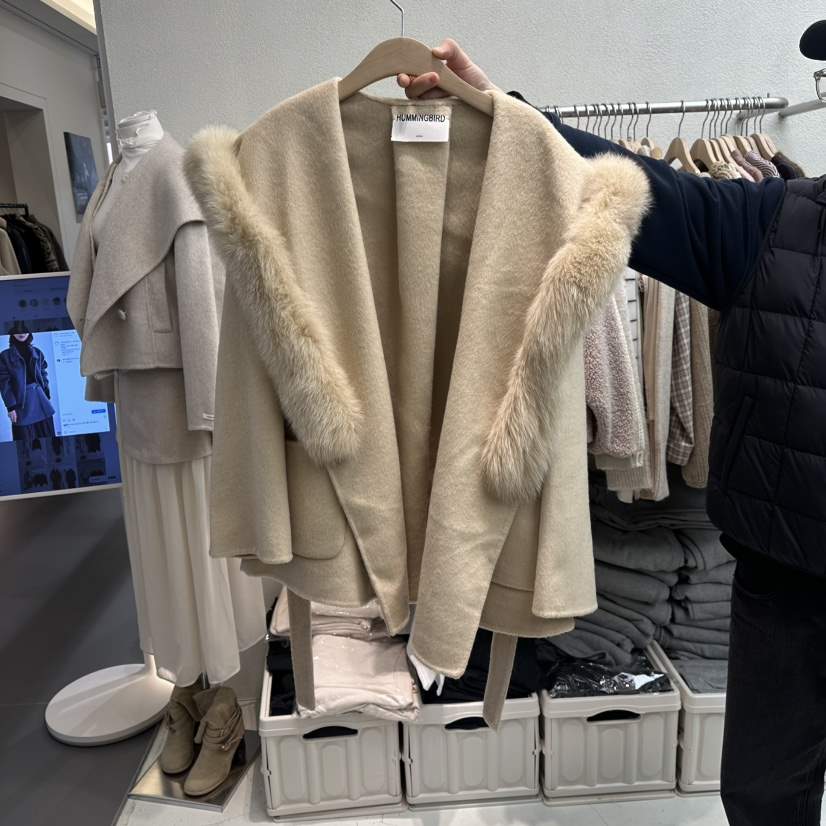 HUMMING BIRD韓國代購㊣女士新款25秋冬職業推薦夾克含腰帶HUMMING BIRD夾克