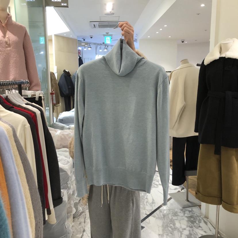 ALMOND東大門㊣實拍女裝新品時尚人氣職業休閑推薦熱賣針織衫ALMOND針織衫