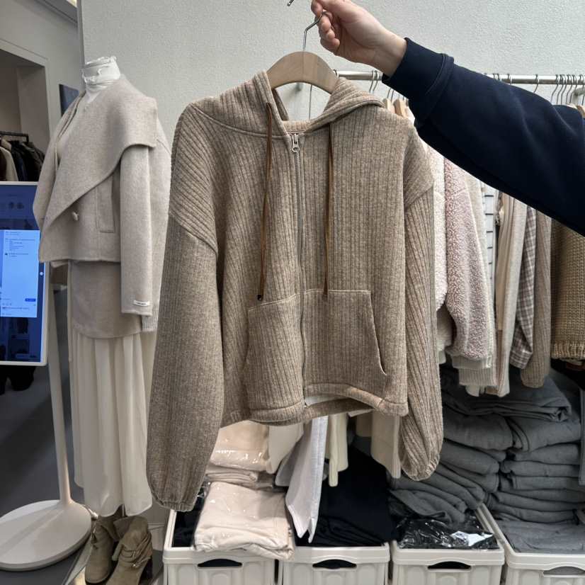 HUMMING BIRD東大門㊣直郵女裝新品時尚真品夾克連帽衫麂皮HUMMING BIRD夾克