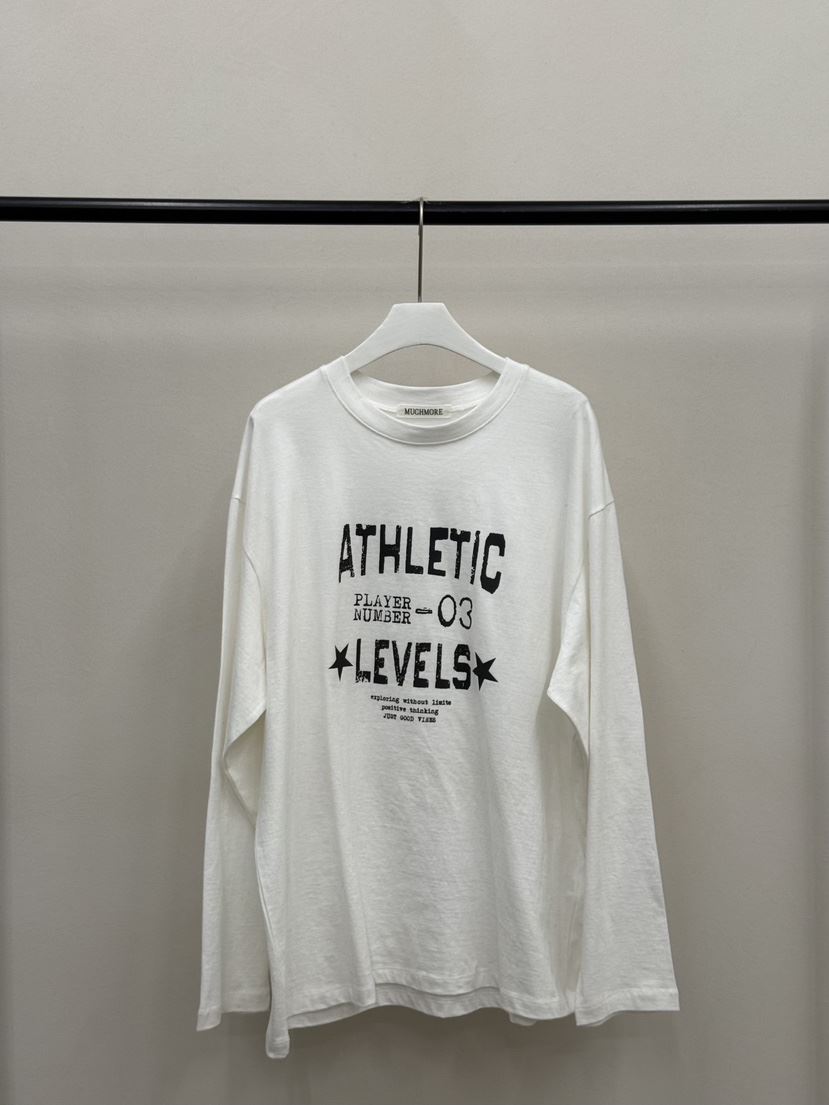 MUCH MORE韓國代購㊣女士新品休閑真品熱賣推薦時尚長袖T恤MUCH MORE長袖T恤