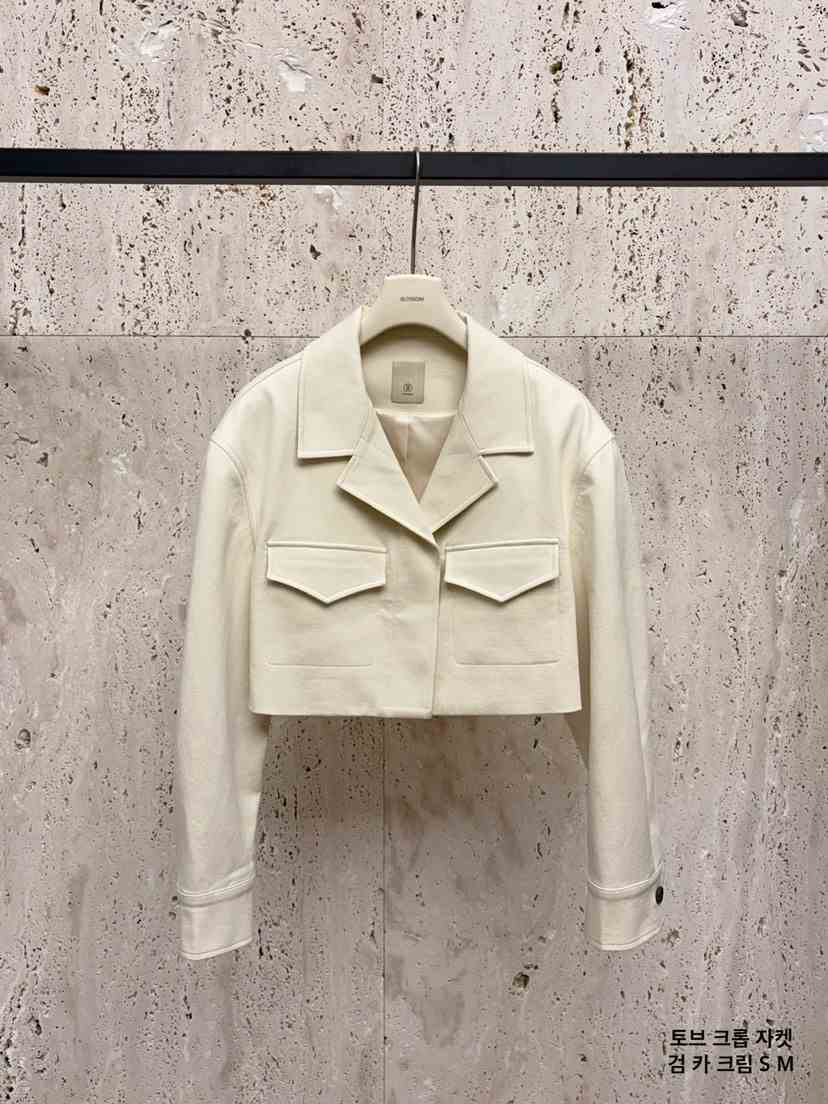 BLOSSOM韓國直郵㊣女裝新品真品休閑25秋冬推薦熱賣夾克短款BLOSSOM夾克