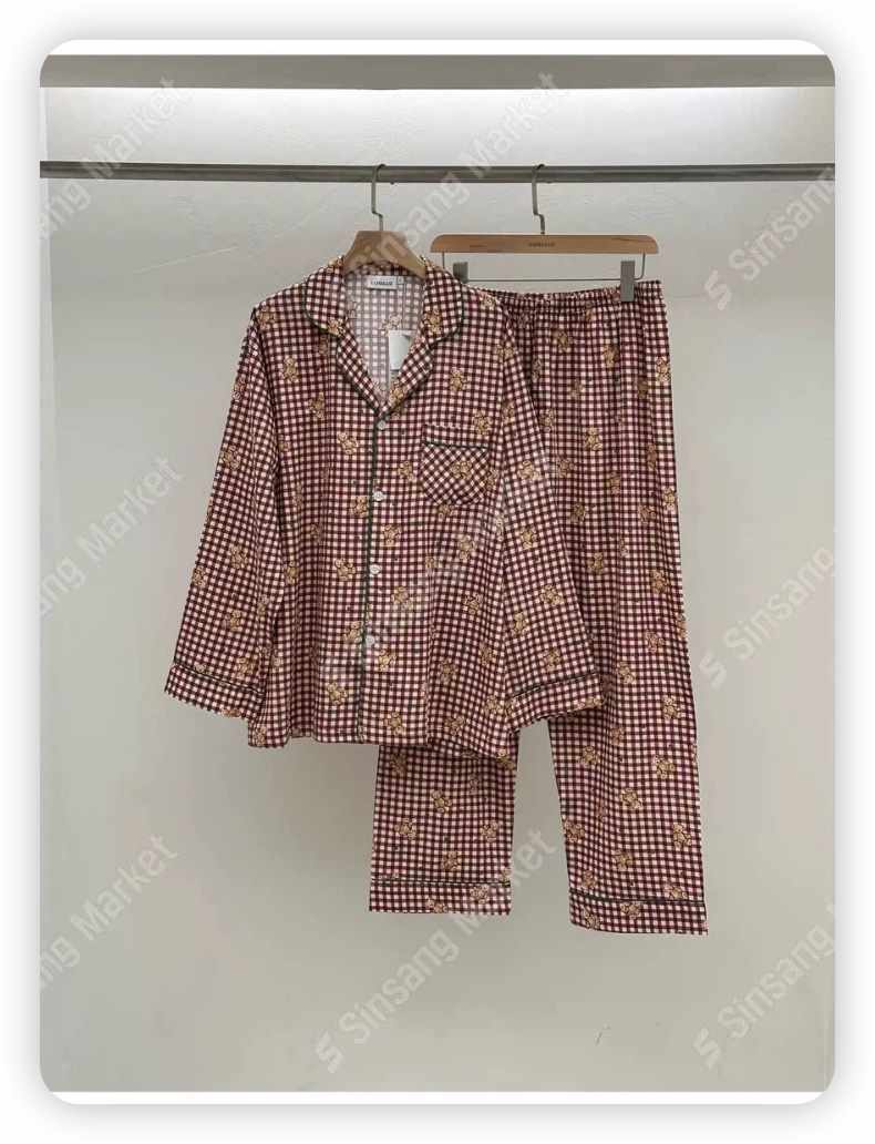 LUNALUZ-L東大門㊣代購女裝新款人氣職業時尚休閑熱賣睡衣LUNALUZ睡衣