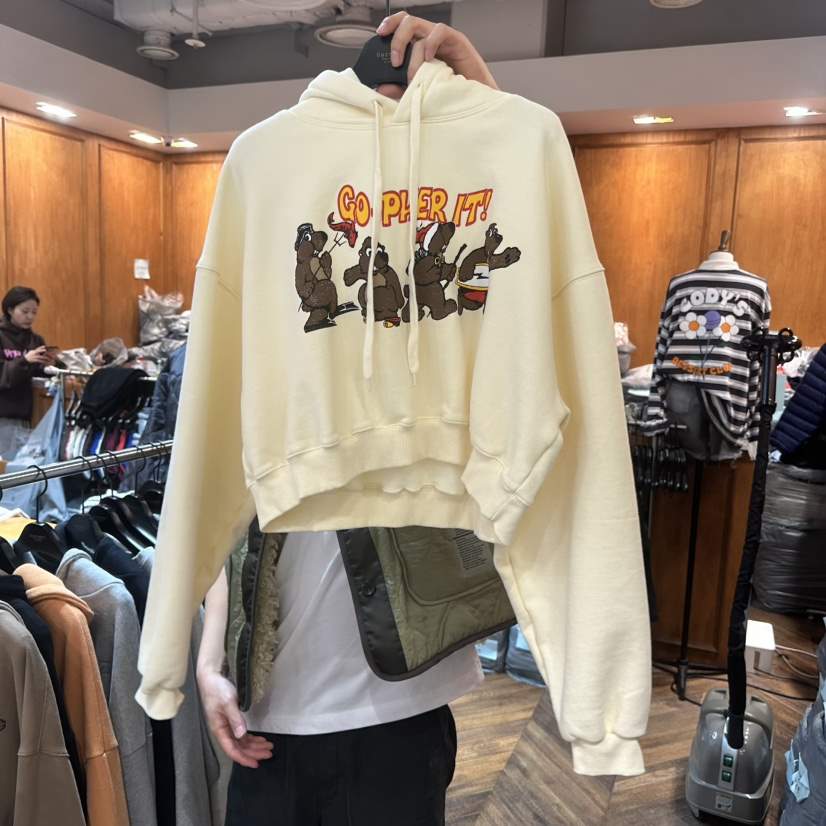 GARMENT-P東大門㊣直郵女裝新款真品時尚休閑職業衛衣加絨GARMENT衛衣