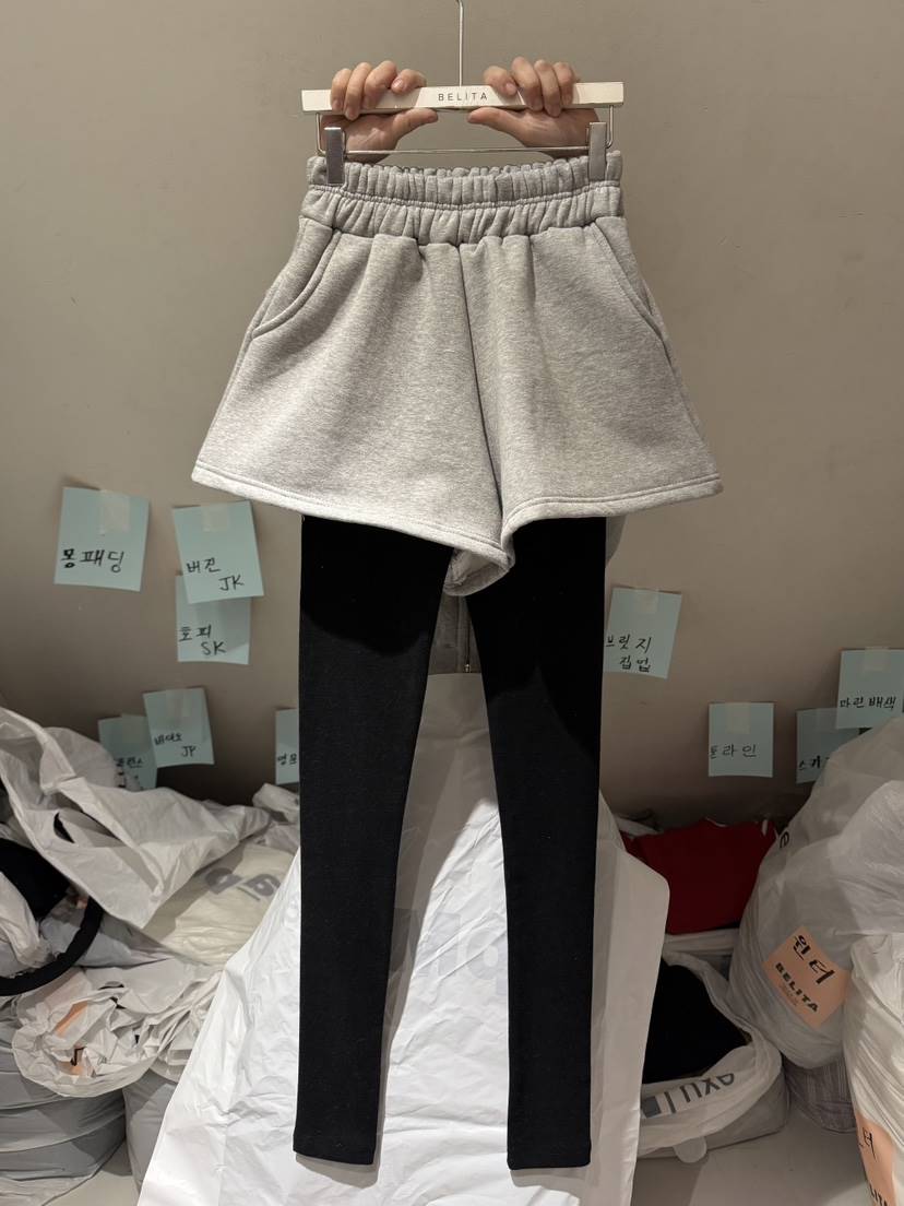 BELITA-L韓國代購㊣女士新品時尚休閑25秋冬打底褲鯊魚褲緊身褲BELITA-L打底褲/鯊魚褲
