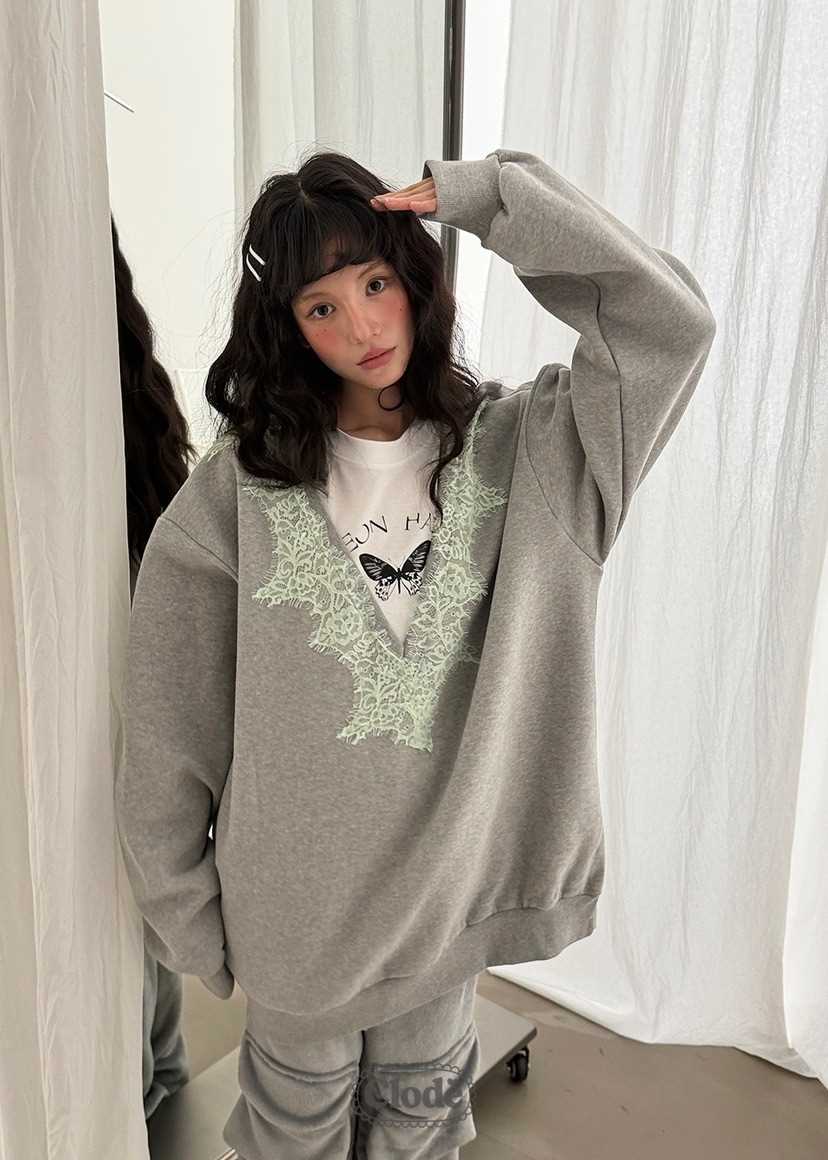 CLODE東大門㊣代購女裝新款推薦熱賣時尚休閑人氣真品25秋冬衛衣CLODE衛衣