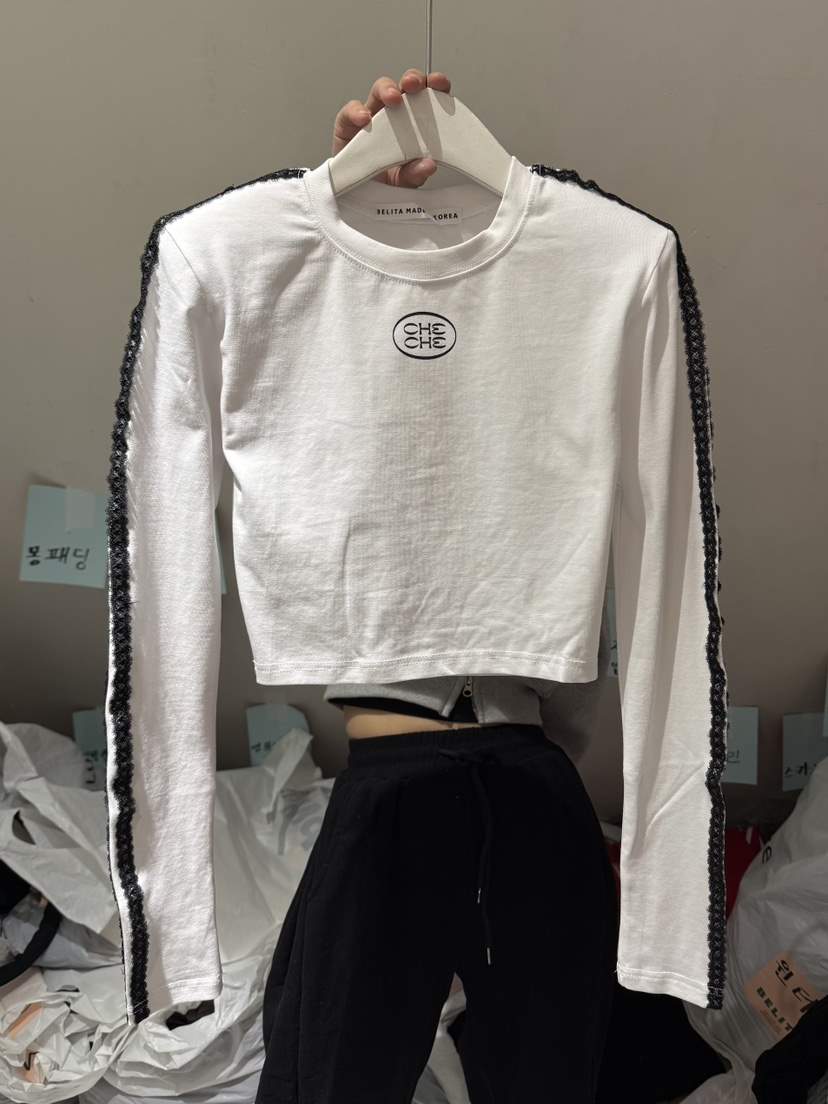 BELITA-L韓國直郵㊣女裝新品推薦25秋冬熱賣休閑人氣長袖T恤BELITA-L長袖T恤