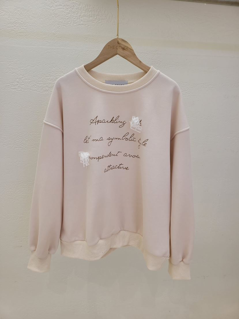 THE OTHER東大門㊣代購女裝新款時尚熱賣推薦25秋冬職業衛衣THE OTHER衛衣