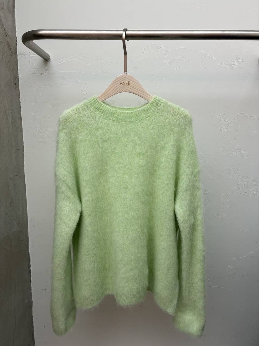 Verbena韓國代購㊣女士新款推薦真品時尚25秋冬職業針織衫羊駝Verbena針織衫