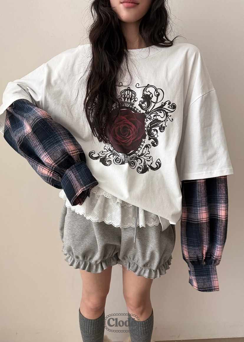 CLODE東大門㊣直郵女裝新品人氣推薦熱賣真品25秋冬長袖T恤CLODE長袖T恤