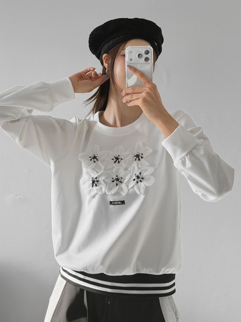 IAAN韓國代購㊣女士新款真品職業推薦熱賣人氣時尚25秋冬衛衣iaAn衛衣