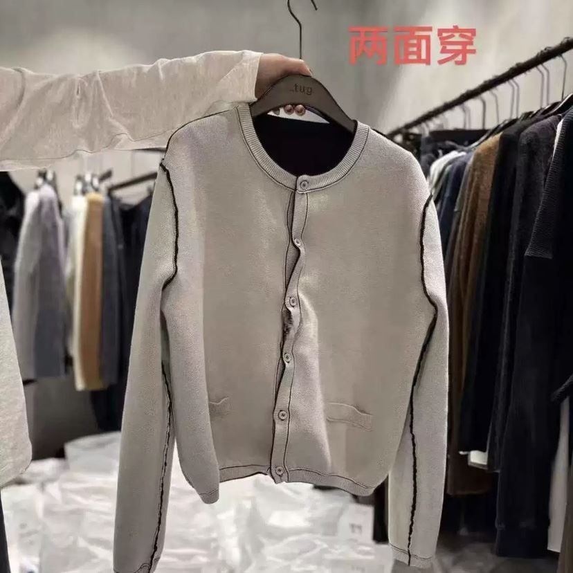 TUG東大門㊣代購女裝新款真品休閑25秋冬熱賣針織衫兩面穿雙面TUG針織衫