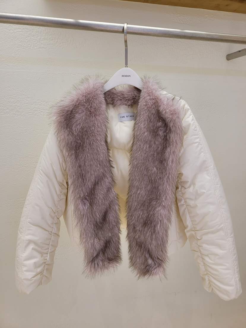 THE OTHER東大門㊣代購女士新款職業真品人氣休閑短款棉服THE OTHER短款棉服